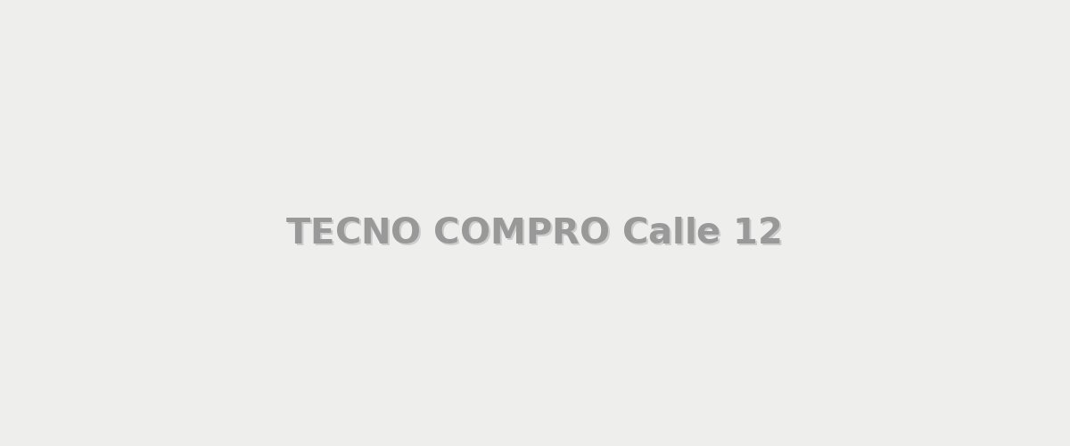 TECNO COMPRO Calle 12