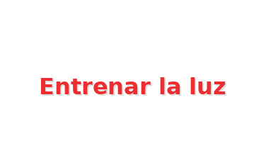 Entrenar la luz Logo