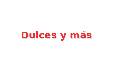 Dulces y más Logo