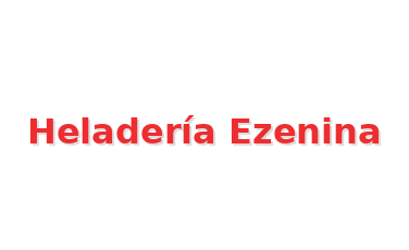 Heladería Ezenina Logo