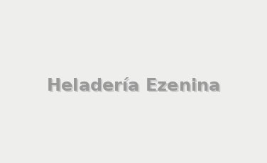 Heladería Ezenina