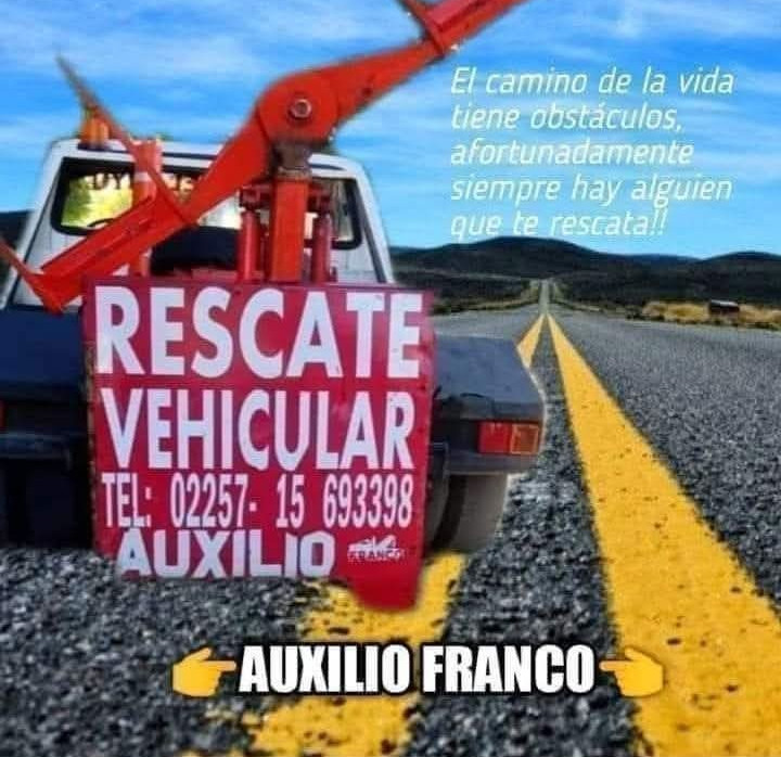 Auxilio Franco - Auxilio mecanico en Mar del Tuyu