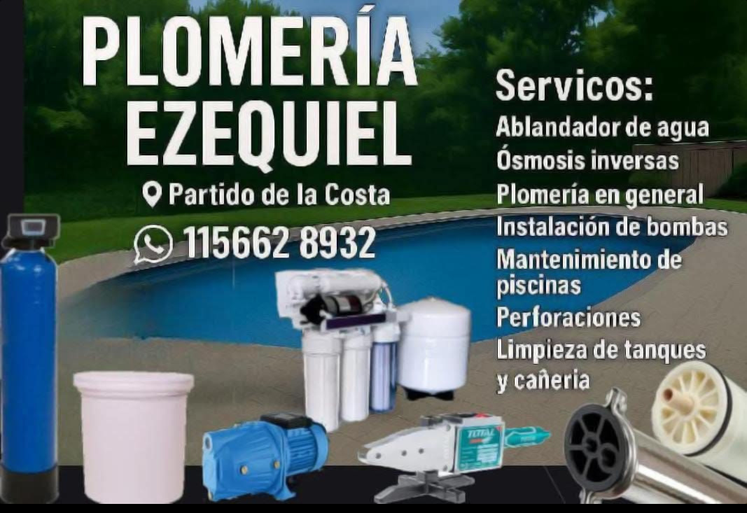 Plomeria Ezequiel - Plomeria en Mar del Tuyu